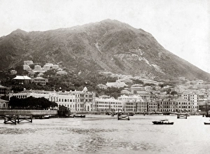 Praya East (now part of Wan Chai) circa 1880s Hong Kong Praya East (now part of Wan Chai) circa 1880s Hong Kong