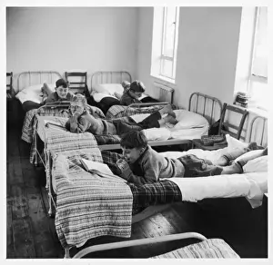 Prep School Dormitory Boys Print
