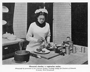 Kitchen Preparation Techniques Prints: Preparing Rissoles