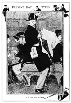 Present Day Types - the Straphanger by Arthur Watts Present Day Types - the Straphanger by Arthur Watts
