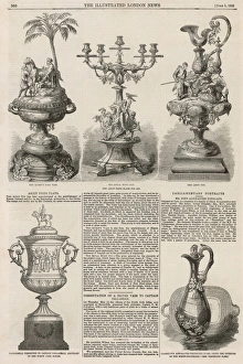 Five presentation vases / cups Five presentation vases / cups