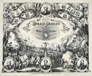 For President Horace Greeley of New York and for Vice Presid For President Horace Greeley of New York and for Vice Presid
