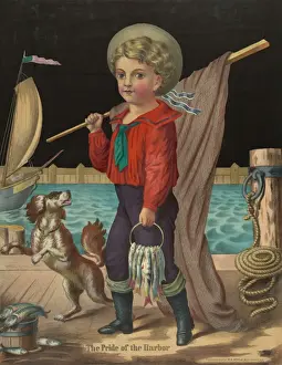 Fishing Nets Prints: The pride of the harbor