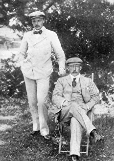 Prince Christian Victor and Capt Stuart-Wortley Prince Christian Victor and Capt Stuart-Wortley