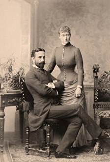 Prince Louis of Battenberg & Princess Victoria of Hesse Prince Louis of Battenberg & Princess Victoria of Hesse