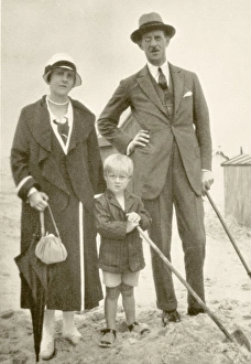 Prince Philip with his father and mother Prince Philip with his father and mother