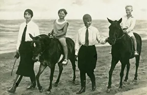 Prince Philip & Prince Michael of Romania riding Prince Philip & Prince Michael of Romania riding