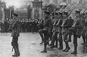 Prince of Wales with Grenadier Guards, WW1 Prince of Wales with Grenadier Guards, WW1