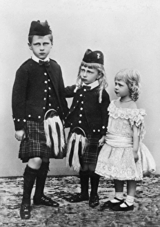 Princes Oscar, Joachim and Viktor of Prussia Princes Oscar, Joachim and Viktor of Prussia