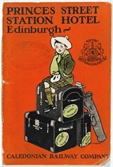 Princes Street Station Hotel brochure cover Princes Street Station Hotel brochure cover