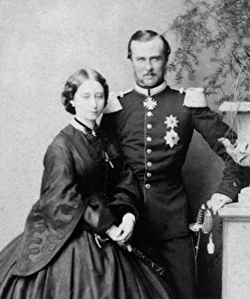Princess Alice with Grand Duke Louis of Hesse Princess Alice with Grand Duke Louis of Hesse