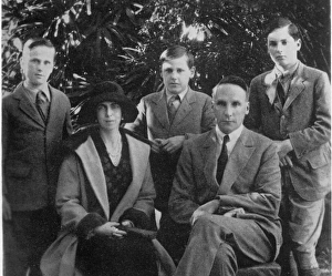 Princess Beatrice of Saxe-Coburg with family Princess Beatrice of Saxe-Coburg with family