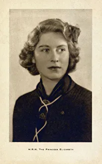 Princess Elizabeth, future Queen Elizabeth II, Girl Guide Princess Elizabeth, future Queen Elizabeth II, Girl Guide