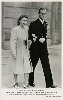Princess Elizabeth and Lt Philip Mountbatten - Engagement Princess Elizabeth and Lt Philip Mountbatten - Engagement