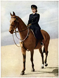 Princess Elizabeth at Trooping the Colour 1947 Princess Elizabeth at Trooping the Colour 1947