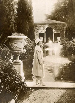 Princess Karageorgevitch at the Villa Fiorentiana, Cannes Princess Karageorgevitch at the Villa Fiorentiana, Cannes