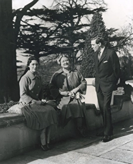 Princess Margaret and Anthony Armstrong Jones with Queen Mot Princess Margaret and Anthony Armstrong Jones with Queen Mot
