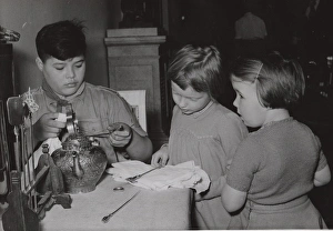 Princess Marijke with Dutch boy scout Princess Marijke with Dutch boy scout