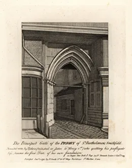 The Principal Gate of the Priory of St. Bartholomew The Principal Gate of the Priory of St. Bartholomew