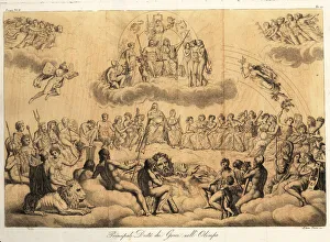 Principal Greek gods on Mount Olympus Principal Greek gods on Mount Olympus