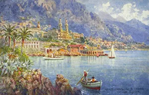 Principality of Monaco: the Casino and hotels (Monte Carlo) Principality of Monaco: the Casino and hotels (Monte Carlo)