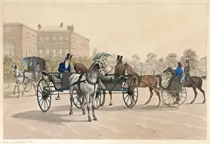 Hyde Park Corner History Prints: Private Carriages