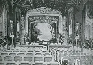 The Private theatre at Anglesey Castle The Private theatre at Anglesey Castle