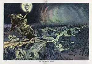 Puck Magazine Cartoons Online Prints: And the prize is death