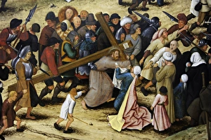 The Procession to Calvary, 1602, by Pieter Brueghel the Youn The Procession to Calvary, 1602, by Pieter Brueghel the Youn