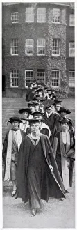 The Procession marking the half-century of Westfield College for Women The Procession marking the half-century of Westfield College for Women