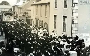 Cambridgeshire Historical Images Prints: Procession - Parade, Ely, Cambridgeshire