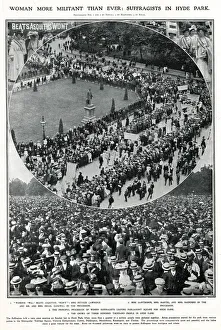 Processions of suffragists in London 1908 Processions of suffragists in London 1908