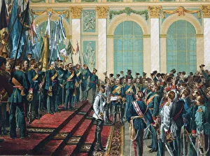 Proclamation of the German Empire in Versailles Proclamation of the German Empire in Versailles