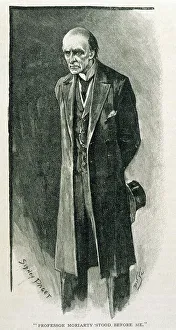 Sherlock Holmes Prints: Professor Moriarty: The Final Problem Print, 1893