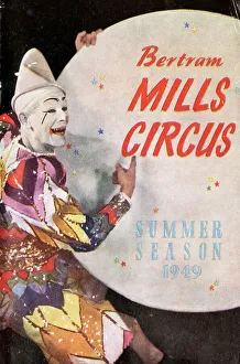 Programme cover, Bertram Mills Circus Programme cover, Bertram Mills Circus