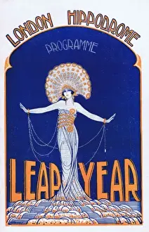 1924 Leap Year Programme Print