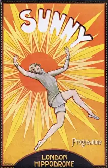 Jazz Age Illustration Art Prints: Programme cover for Sunny, 1926