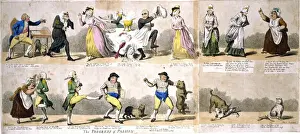 Satirical Prints UK Prints: The progress of passion