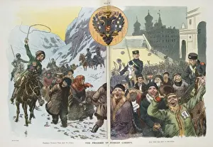 The Progress of Russian Liberty Print, 1907