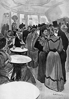 Promenade in the Empire Theatre, Leicester Square Promenade in the Empire Theatre, Leicester Square