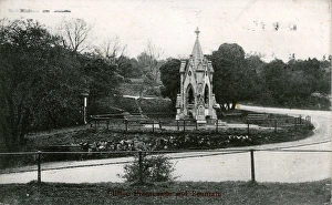 Promenade & Fountain, Clifton, Bristol County Promenade & Fountain, Clifton, Bristol County