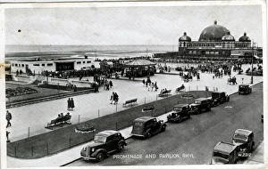 Promenade & Pavilion, Rhyl, Conwy - Clwyd Promenade & Pavilion, Rhyl, Conwy - Clwyd