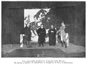 Russia Historical Events Prints: Propaganda on Stage 1