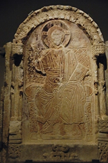 Proskynetarion with enthroned Christ Proskynetarion with enthroned Christ