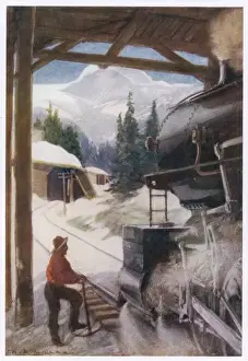 Canadian Railway History Prints: Protecting Rail, Canada