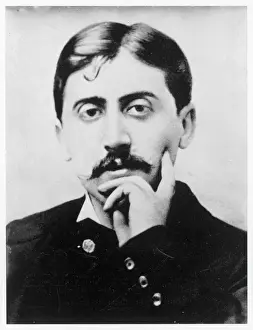 Author Prints: Marcel Proust Print - Age 31