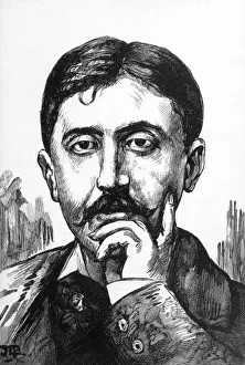 Marcel Proust Portrait Prints: Proust (Perrichon)