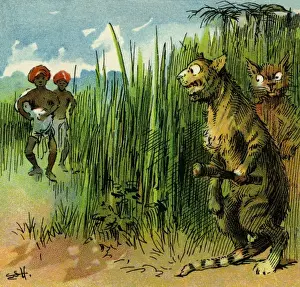 The Prudent Tiger Print, circa 1906