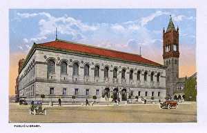 Public Library, Boston, Massachusetts, USA Public Library, Boston, Massachusetts, USA