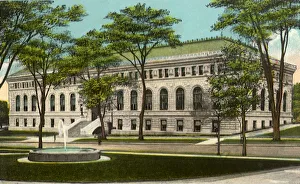 The Public Library. Springfield. Date: 1920 The Public Library. Springfield. Date: 1920